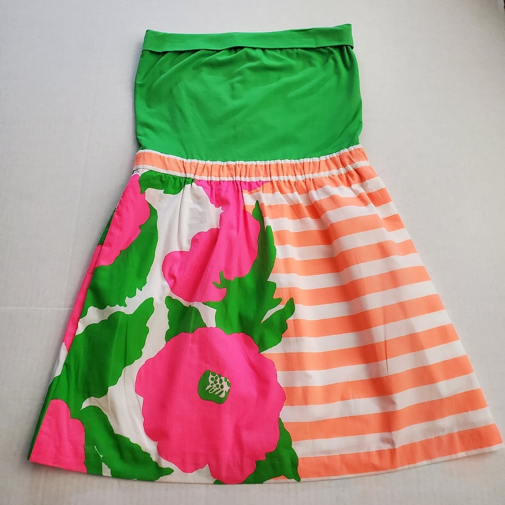 Lilly Pulitzer Fleur Neon Sunrise Mini Dress